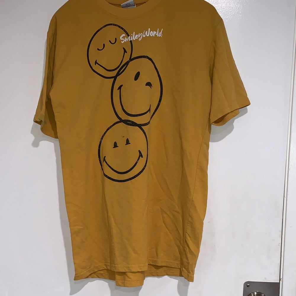 SmileyWorld Yellow Graphic Tee